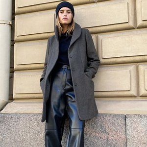 Aritzia Wilfred Cocoon Coat